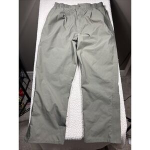 Gore-Tex Rain Pants Men Large Green Waterproof Nylon Hunting Outdoor Cabela's?